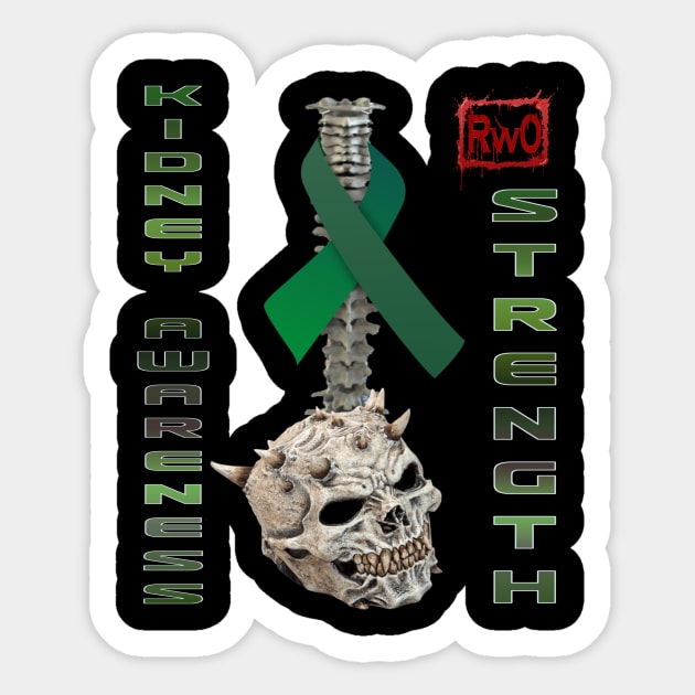 Kidney Awareness/Strength Sticker by BIG DAWG APPAREL